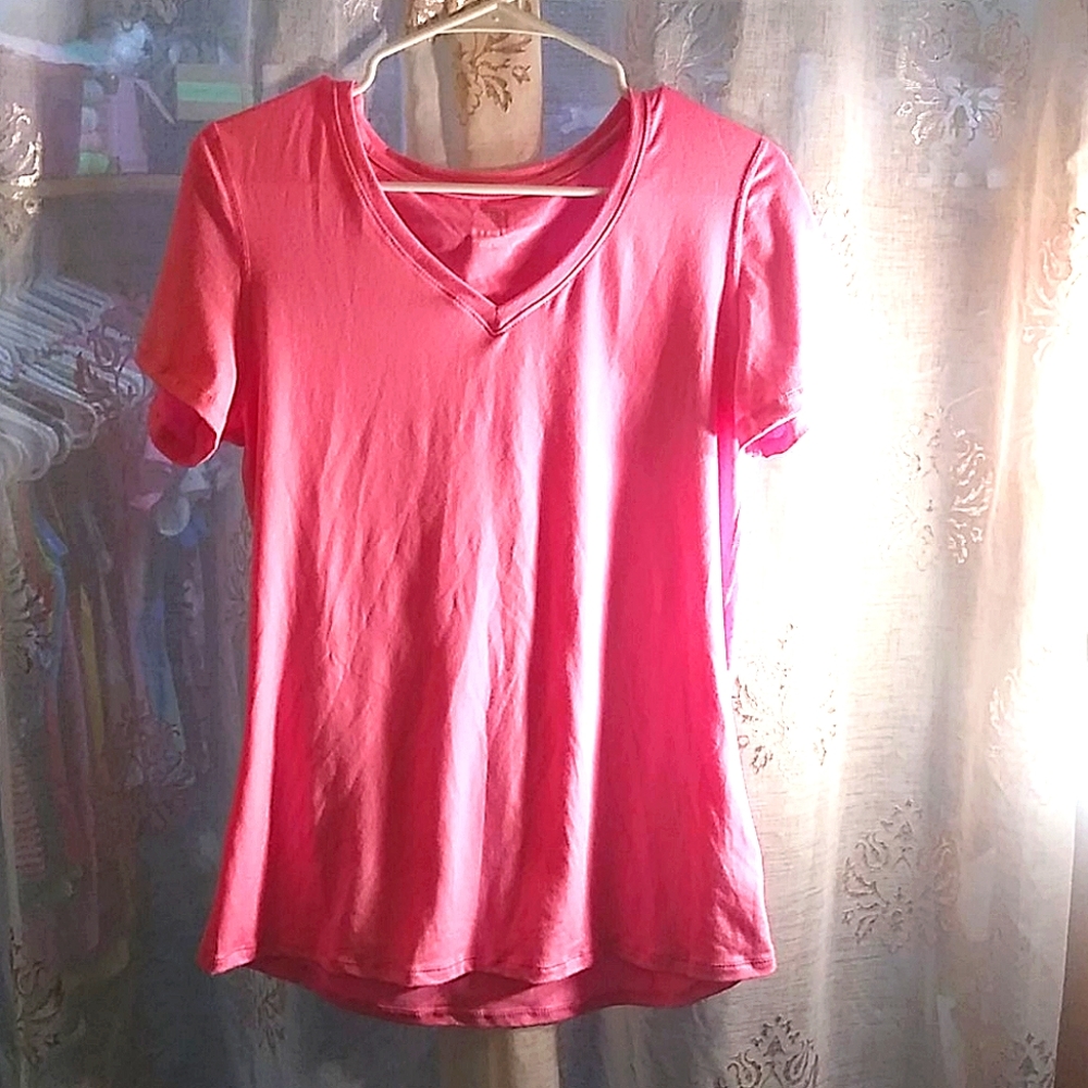 Vibrant Pink Athletic Shirt
